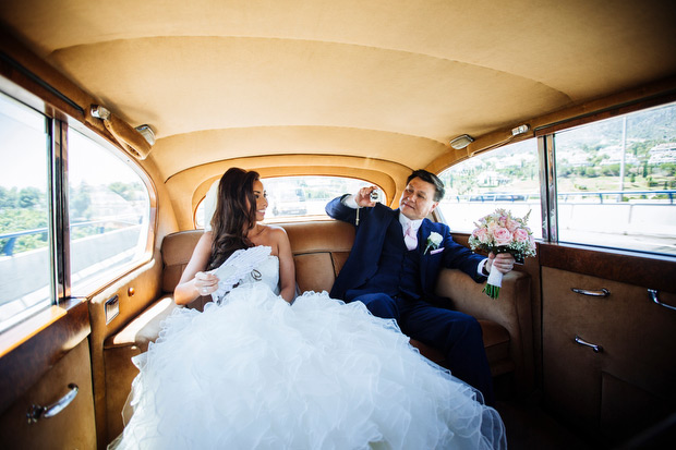 Pretty pink destination wedding by Albert Pamies Photography | onefabday.com