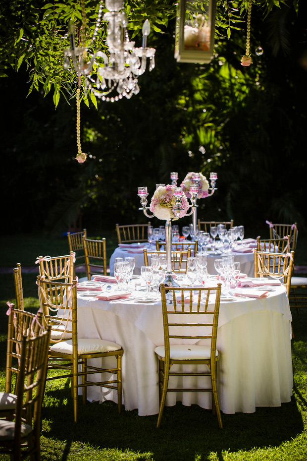 Pretty pink destination wedding by Albert Pamies Photography | onefabday.com