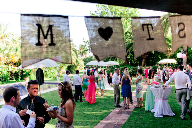 Pretty pink destination wedding by Albert Pamies Photography | onefabday.com