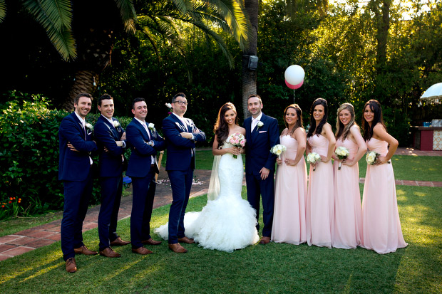 Pretty pink destination wedding by Albert Pamies Photography | onefabday.com