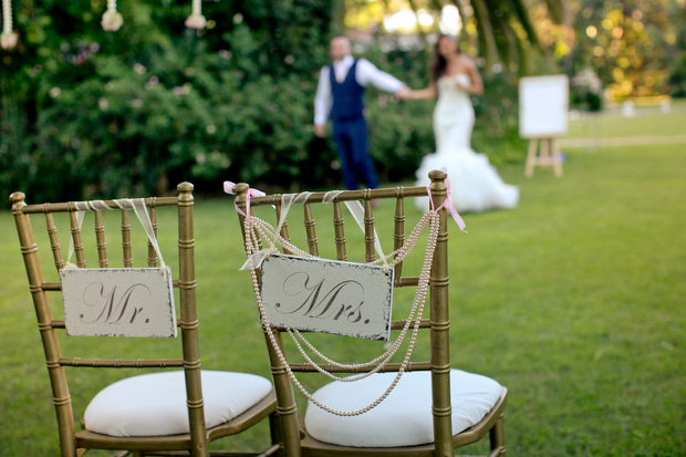 Pretty pink destination wedding by Albert Pamies Photography | onefabday.com