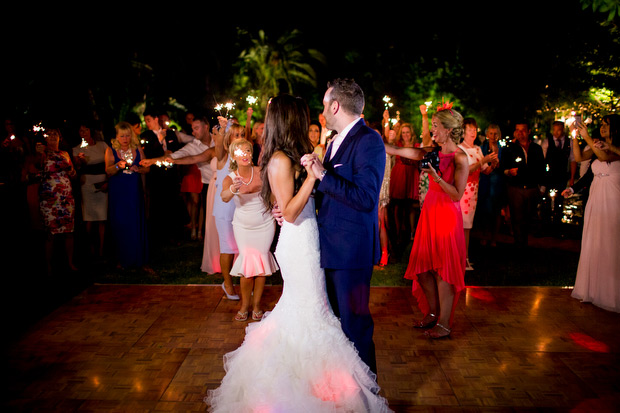 Pretty pink destination wedding by Albert Pamies Photography | onefabday.com