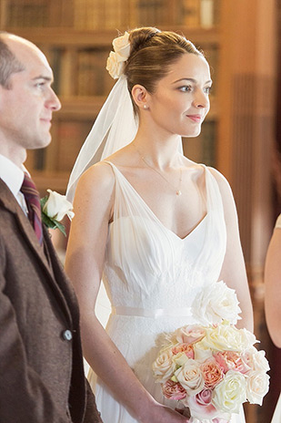 Beautiful and elegant pastel barn wedding by Craig and Eva Sanders Photography | see the this gorgeous wedding in full on onefabday.com