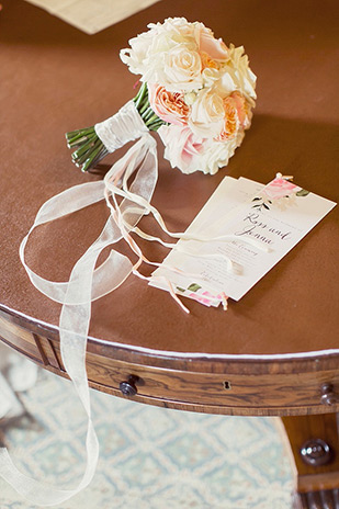 Beautiful and elegant pastel barn wedding by Craig and Eva Sanders Photography | see the this gorgeous wedding in full on onefabday.com