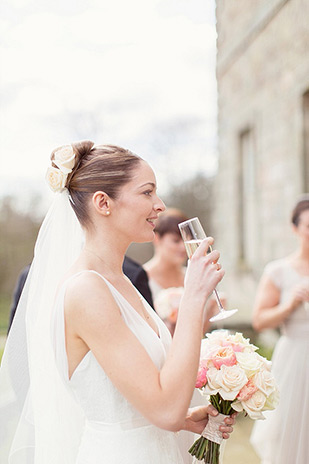 Beautiful and elegant pastel barn wedding by Craig and Eva Sanders Photography | see the this gorgeous wedding in full on onefabday.com