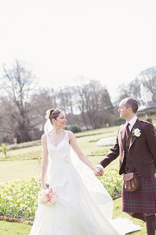 Beautiful and elegant pastel barn wedding by Craig and Eva Sanders Photography | see the this gorgeous wedding in full on onefabday.com