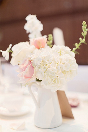 Beautiful and elegant pastel barn wedding by Craig and Eva Sanders Photography | see the this gorgeous wedding in full on onefabday.com