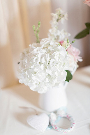 Beautiful and elegant pastel barn wedding by Craig and Eva Sanders Photography | see the this gorgeous wedding in full on onefabday.com