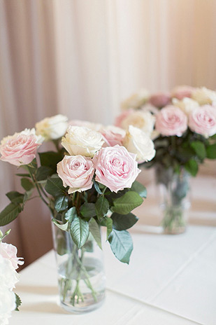 Beautiful and elegant pastel barn wedding by Craig and Eva Sanders Photography | see the this gorgeous wedding in full on onefabday.com