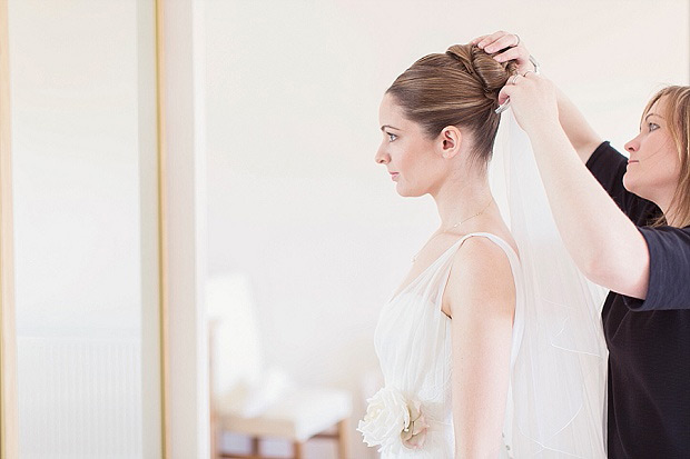 Beautiful and elegant pastel barn wedding by Craig and Eva Sanders Photography | see the this gorgeous wedding in full on onefabday.com