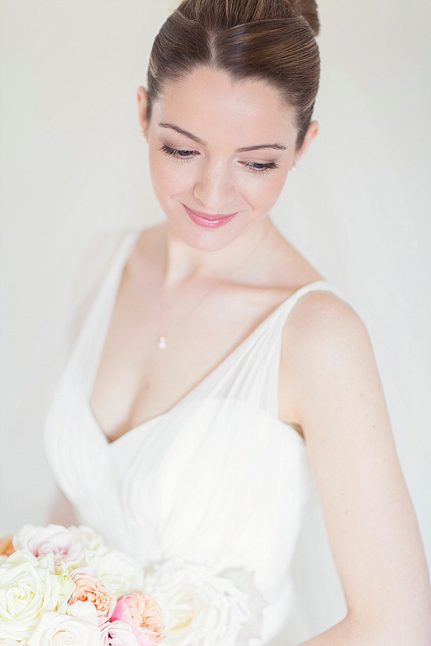 Beautiful and elegant pastel barn wedding by Craig and Eva Sanders Photography | see the this gorgeous wedding in full on onefabday.com