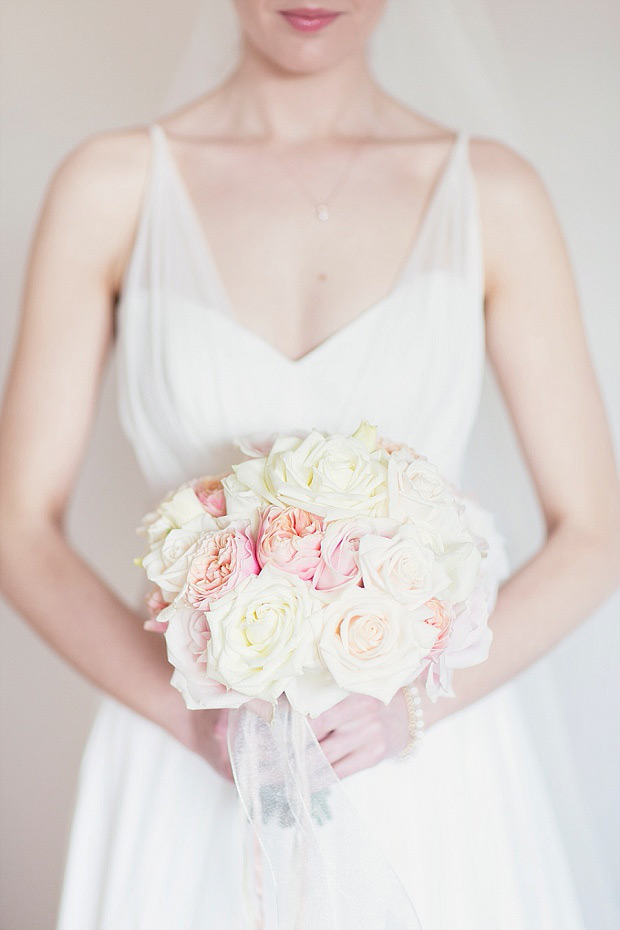 Beautiful and elegant pastel barn wedding by Craig and Eva Sanders Photography | see the this gorgeous wedding in full on onefabday.com