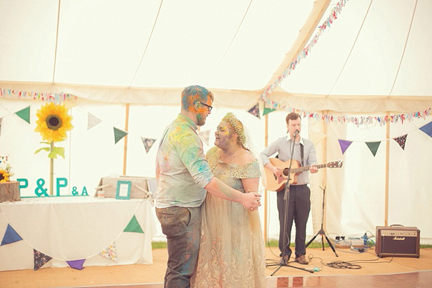 Pippa and Phil's Colourfest Wedding by Darren Mack Photography | see the full wedding over at onefabday.com