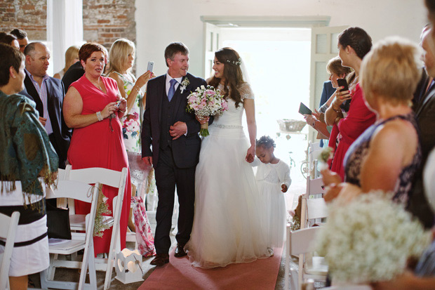 Grace and Niall's pretty pastel Millhouse wedding by Elisha Clarke | onefabday.com