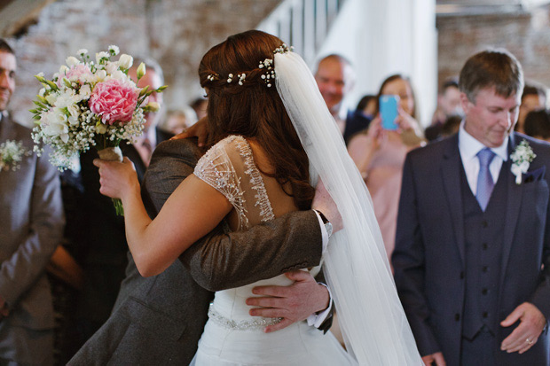 Grace and Niall's pretty pastel Millhouse wedding by Elisha Clarke | onefabday.com