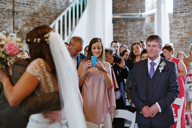 Grace and Niall's pretty pastel Millhouse wedding by Elisha Clarke | onefabday.com