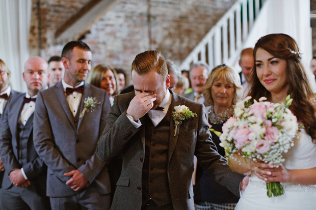 Grace and Niall's pretty pastel Millhouse wedding by Elisha Clarke | onefabday.com