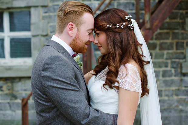 Grace and Niall's pretty pastel Millhouse wedding by Elisha Clarke | onefabday.com