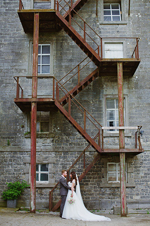 Grace and Niall's pretty pastel Millhouse wedding by Elisha Clarke | onefabday.com