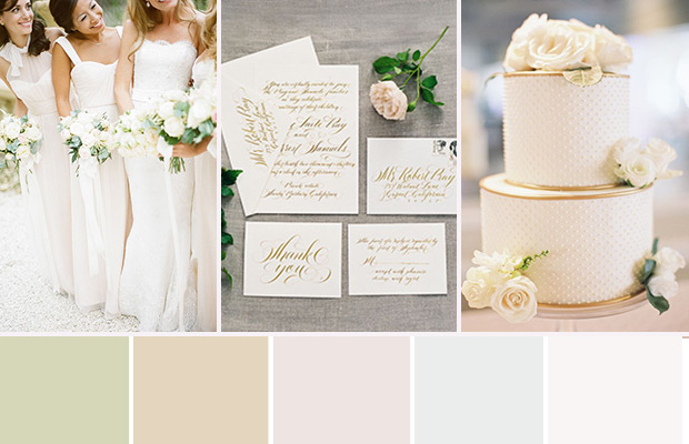 Glam White Colour Palette | See more at onefabday-com.go-vip.net