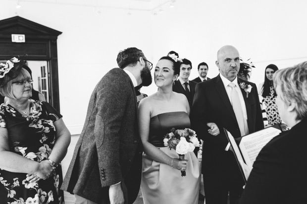 City Chic Wedding at The Ulster Museum by Honey and The Moon Photography | onefabday.com