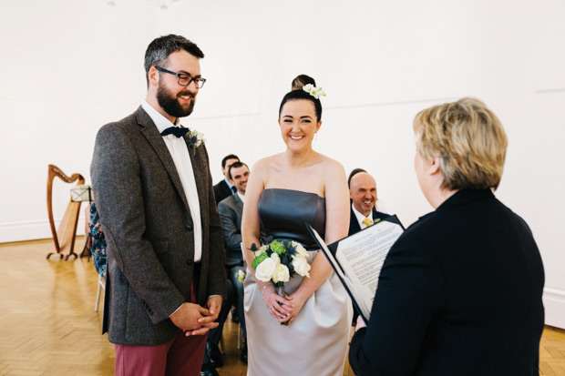 City Chic Wedding at The Ulster Museum by Honey and The Moon Photography | onefabday.com