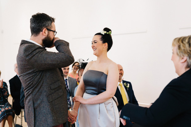 City Chic Wedding at The Ulster Museum by Honey and The Moon Photography | onefabday.com