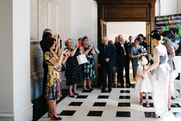 City Chic Wedding at The Ulster Museum by Honey and The Moon Photography | onefabday.com