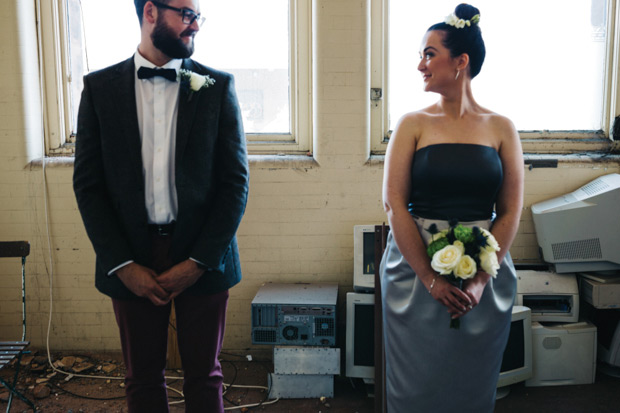 City Chic Wedding at The Ulster Museum by Honey and The Moon Photography | onefabday.com