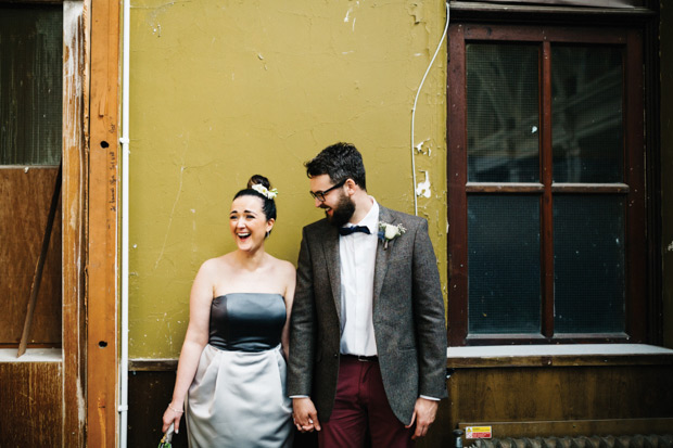 City Chic Wedding at The Ulster Museum by Honey and The Moon Photography | onefabday.com