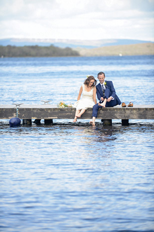 Pretty Lusty Beg Island Wedding by Katrina Taggart Photography | onefabday.com