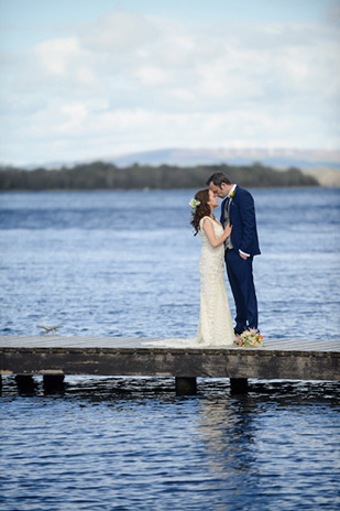 Pretty Lusty Beg Island Wedding by Katrina Taggart Photography | onefabday.com