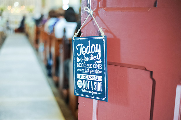 Pretty lemon wedding at Ballybeg House by Niall Scully | see it all on onefabday.com