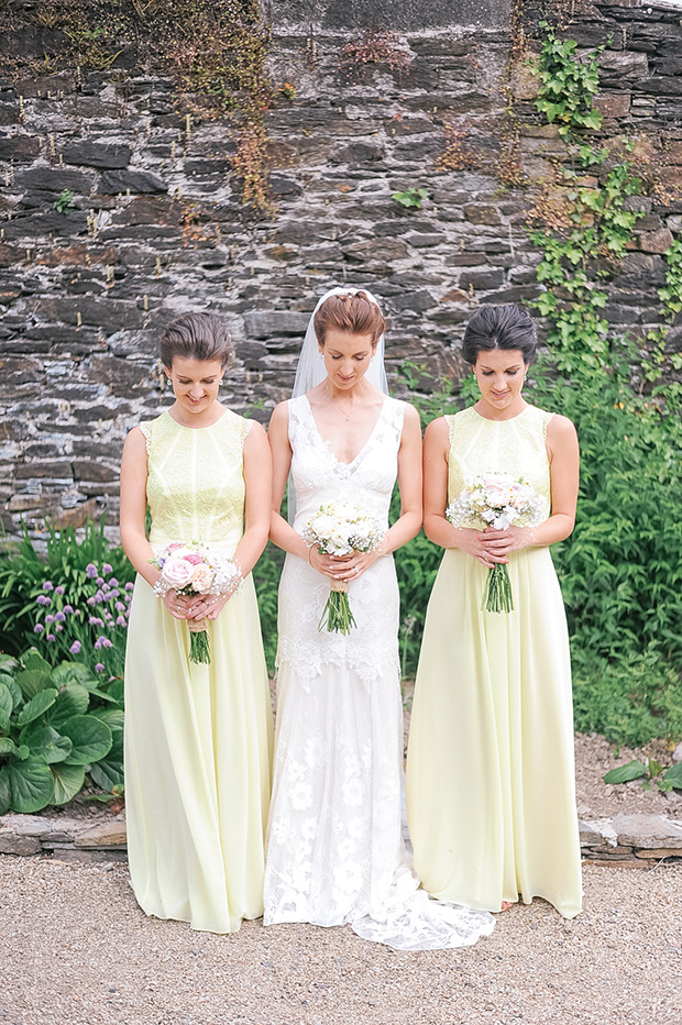 Pretty lemon wedding at Ballybeg House by Niall Scully | see it all on onefabday.com