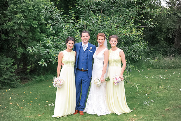 Pretty lemon wedding at Ballybeg House by Niall Scully | see it all on onefabday.com