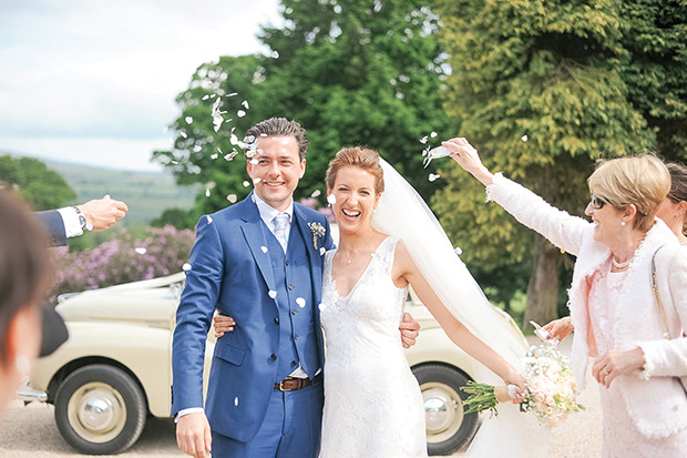 Pretty lemon wedding at Ballybeg House by Niall Scully | see it all on onefabday.com