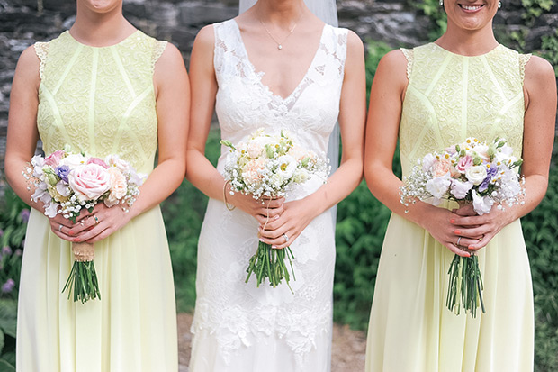 Pretty lemon wedding at Ballybeg House by Niall Scully | see it all on onefabday.com