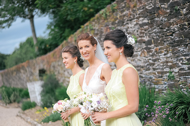 Pretty lemon wedding at Ballybeg House by Niall Scully | see it all on onefabday.com