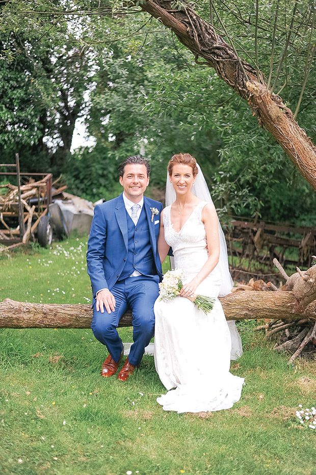 Pretty lemon wedding at Ballybeg House by Niall Scully | see it all on onefabday.com