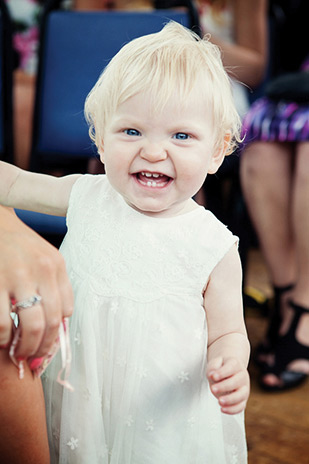 Pretty pastel wedding with a bride rocking a Jenny Packham gown and lilac hair by Kat Timmins | see it all on onefabday.com