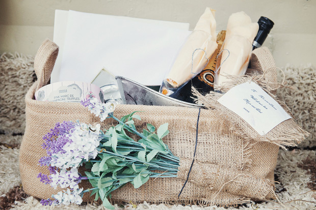 Pretty pastel wedding with a bride rocking a Jenny Packham gown and lilac hair by Kat Timmins | see it all on onefabday.com