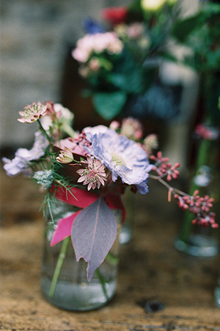 Pretty pink, floral and Liberty print wedding by Samantha Ward Photography | see it all on onefabday.com