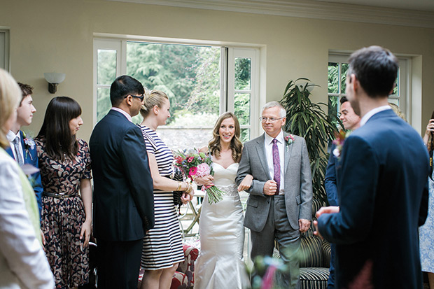 Pretty pink, floral and Liberty print wedding by Samantha Ward Photography | see it all on onefabday.com