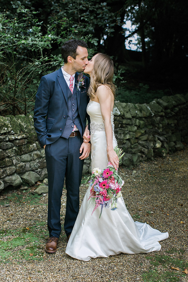 Pretty pink, floral and Liberty print wedding by Samantha Ward Photography | see it all on onefabday.com