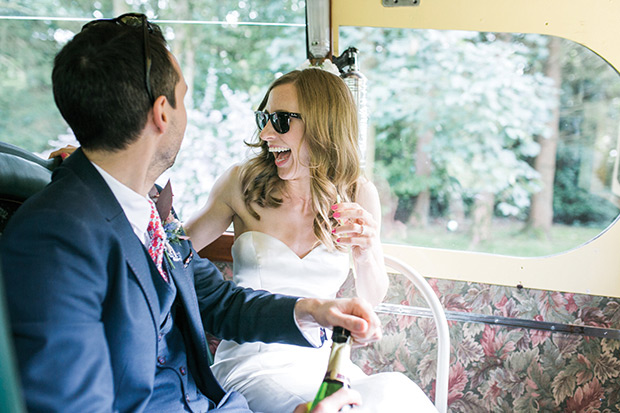 Pretty pink, floral and Liberty print wedding by Samantha Ward Photography | see it all on onefabday.com