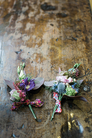 Pretty pink, floral and Liberty print wedding by Samantha Ward Photography | see it all on onefabday.com