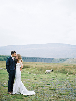 Pretty pink, floral and Liberty print wedding by Samantha Ward Photography | see it all on onefabday.com