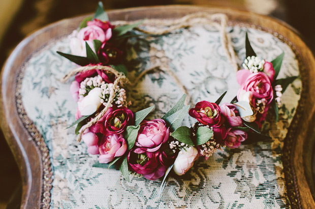 Pretty rustic wedding at Ballybeg House by Danielle O Hora | onefabday.com