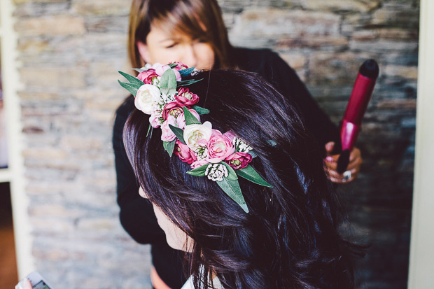 Pretty rustic wedding at Ballybeg House by Danielle O Hora | onefabday.com