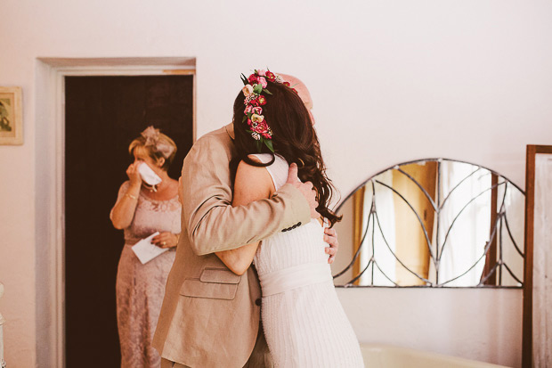 Pretty rustic wedding at Ballybeg House by Danielle O Hora | onefabday.com